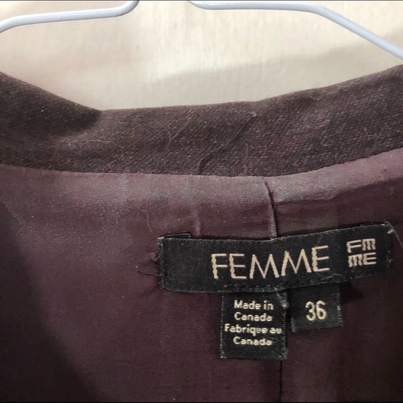 Burgundy Blazer - Picture 4 of 7